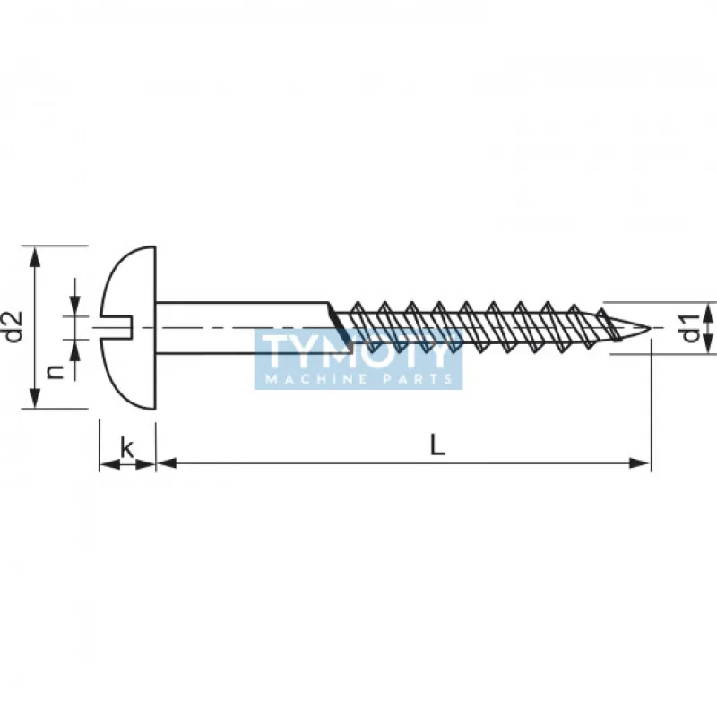 Vrut do dreva PH MS 5,0x060