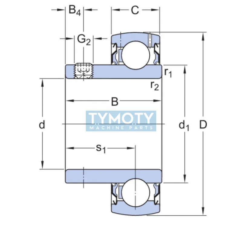 SKF YAT 204 upínacie ložisko