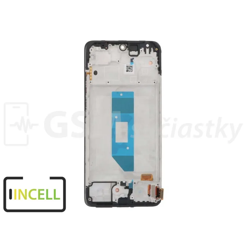 LCD displej + dotykové sklo a rám Xiaomi Redmi Note 14 4G - incell
