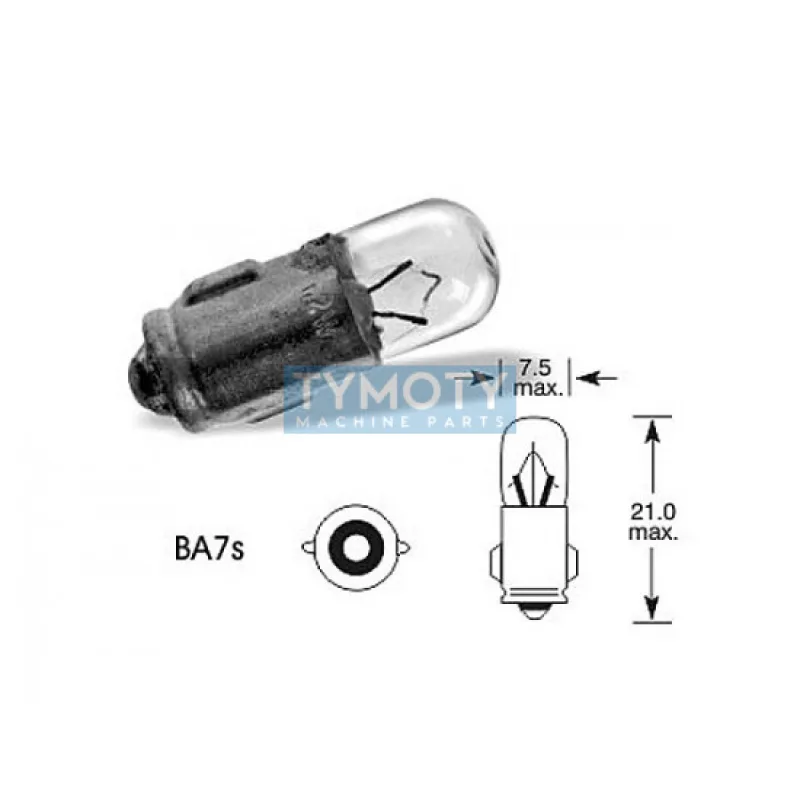 Žiarovka Narva 24V 3W BA7s