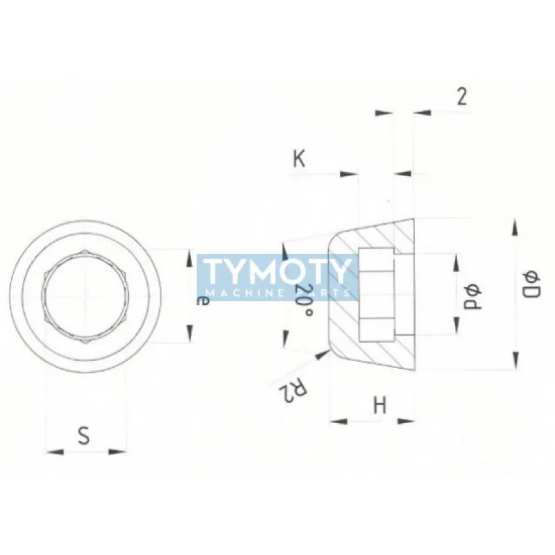 Gumová opierka úpiniek, UPINKA, 800081