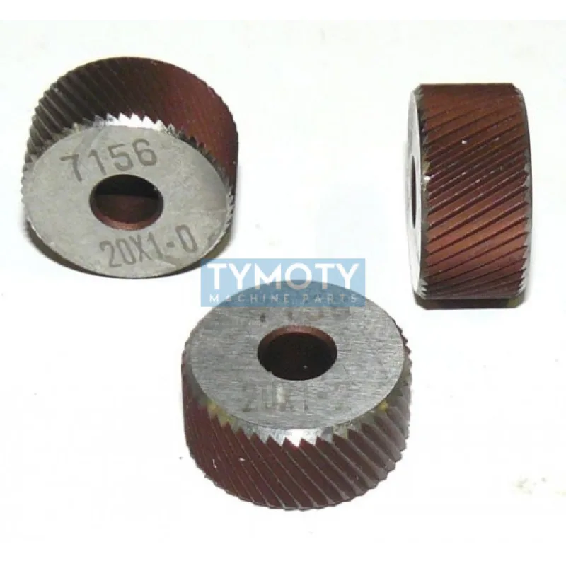 Vrúbkovacie koliesko - šikmé ľavé, 227156, 20x0,6 mm