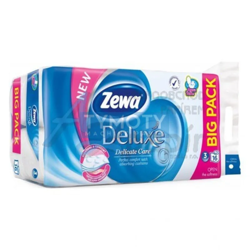 Toaletný papier Zewa Deluxe Delicate Care 16ks 3vrstvový 19,3m