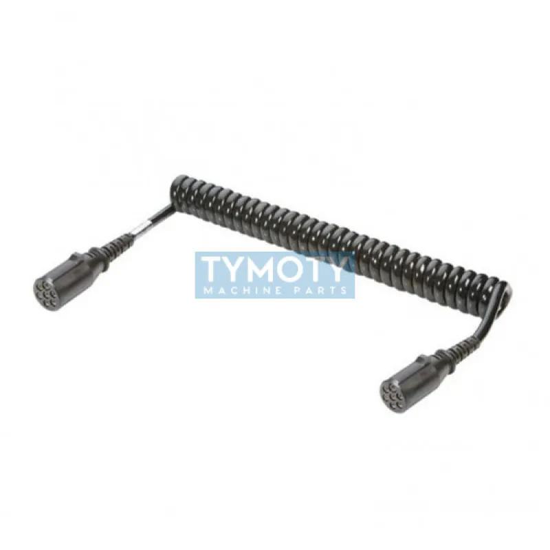 Kábel špirála 24V 4,5m 2x7P zástrčka plastová