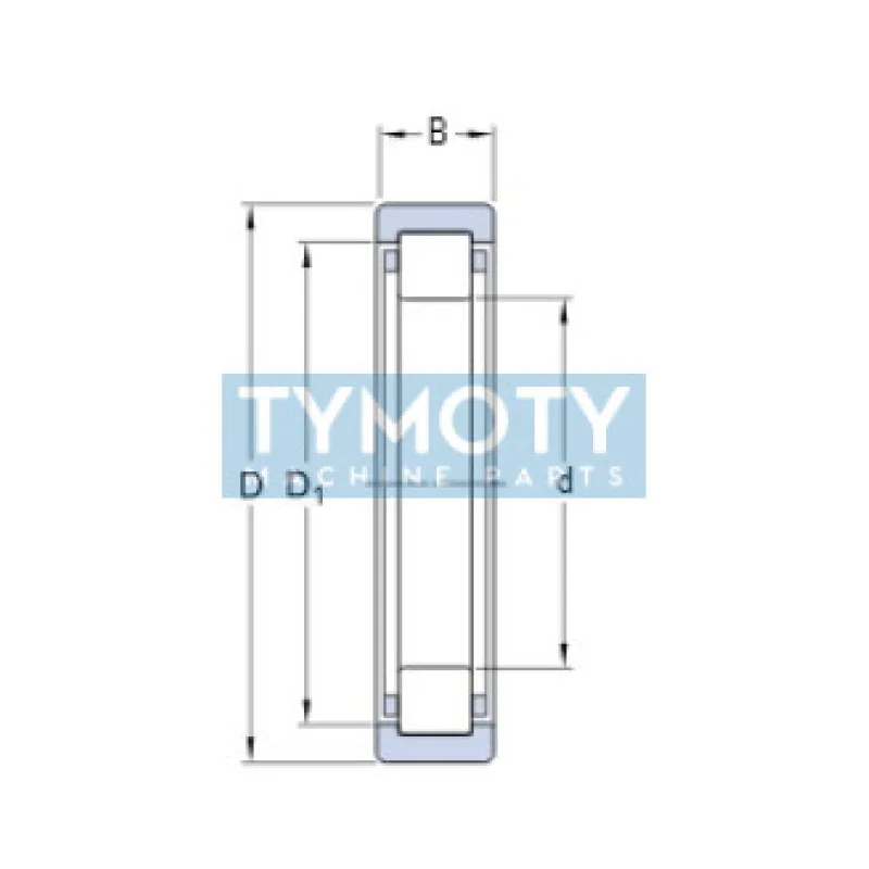 SKF RNU 205 ECP valčekové ložisko