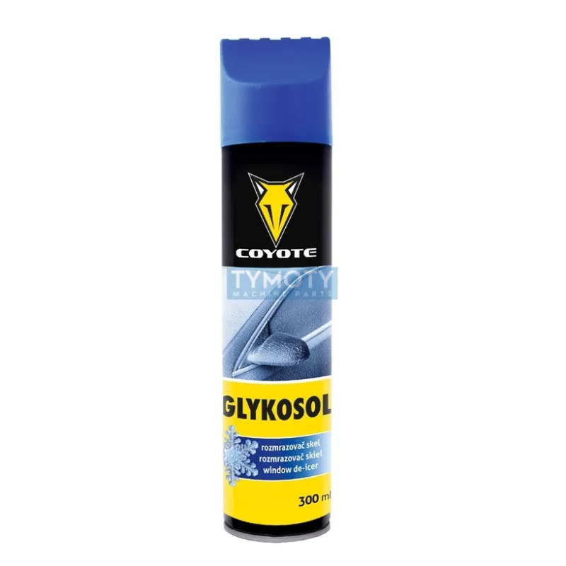 Coyote Glykosol rozmrazovač skiel so škrabkou - 300 ml sprej