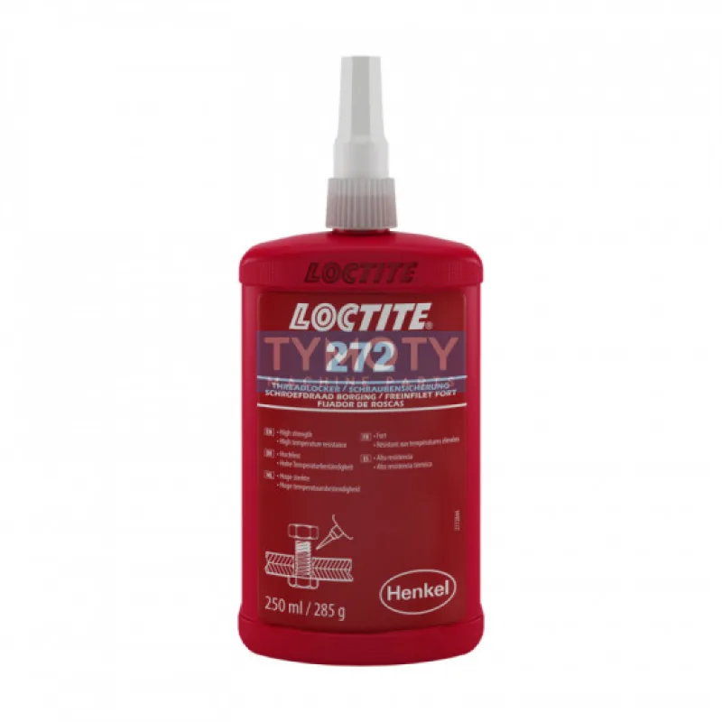 Loctite 272 - 250 ml zaisťovač skrutiek VP