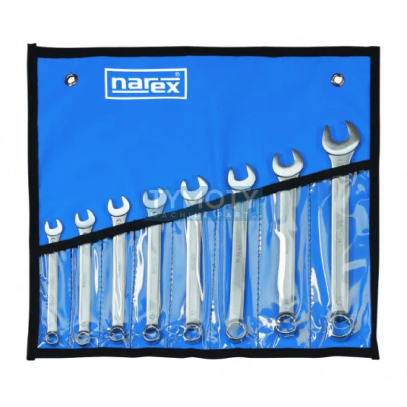 Sada očkoploch.kľúčov palcová-vinylové puzdro DIN 3113, 230406.608-3113-NAREX, 8-dielna /1/4"-5/8"/