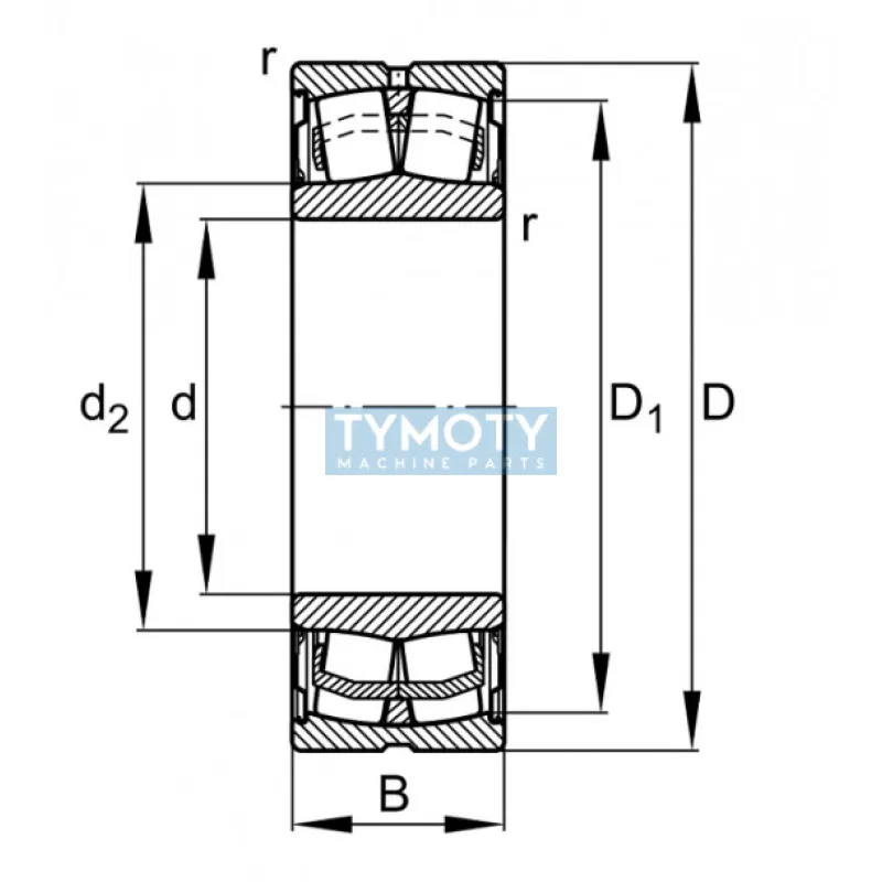 FAG WS 22224-E1-XL-2VSR-L016N súdčekové ložisko