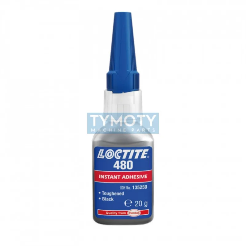 Loctite 480 - 20 g sekundové lepidlo čierne
