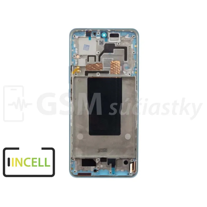 LCD displej + dotykové sklo a rám Xiaomi 12T, 12T Pro - incell Farba: Modrá