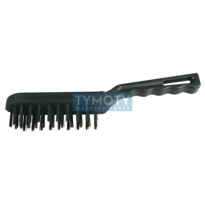 Kefa plastová s rukoväťou, 4-radový oceľový hladký drôt/SPOKAR 1070