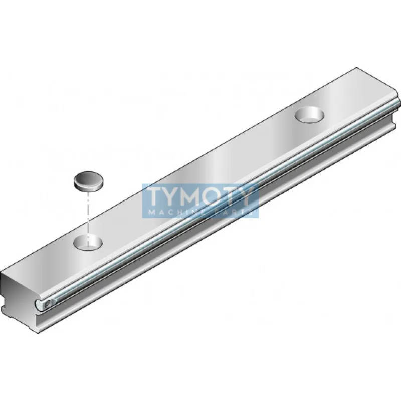 Rexroth R160520080 plastové čierne krycie viečko pre koľajnicu vel.45