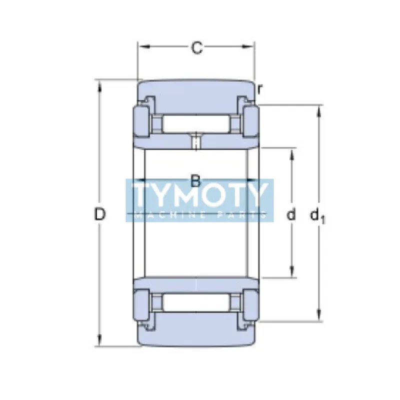 SKF NATR 12 PPXA oporná kladka