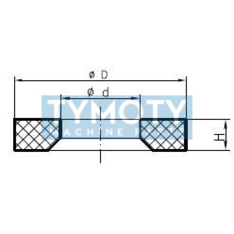 Tesnenie PRR 27,7x32,7x2 FPM80 pre závit M30x1,5