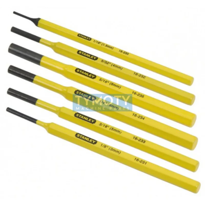 Súprava priebojníkov 6-dielna, STANLEY, 4-18-226