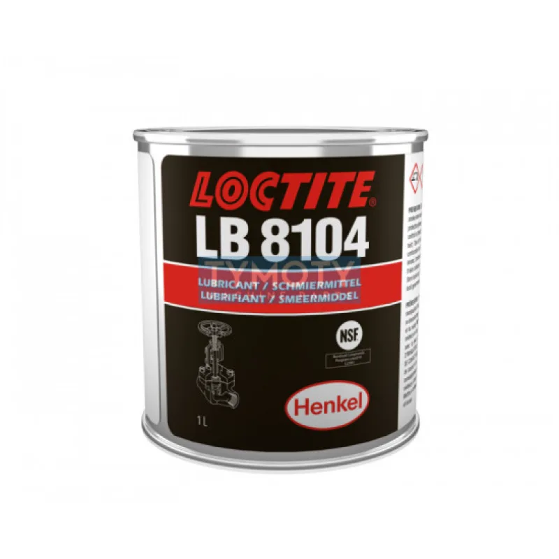 Loctite LB 8104 - 1 L potravinársky tuk na plastové diely
