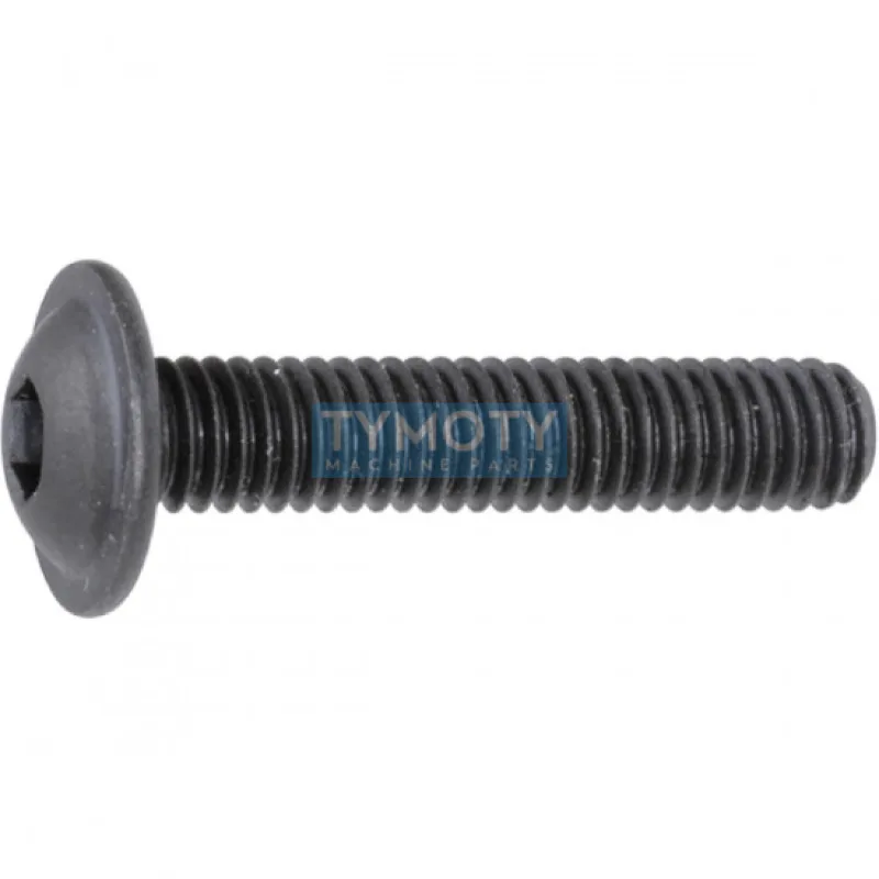 Skrutka s polguľatou hlavou s golierom inbus ISO 7380FL M3x8 oceľ 10.9 bez PÚ