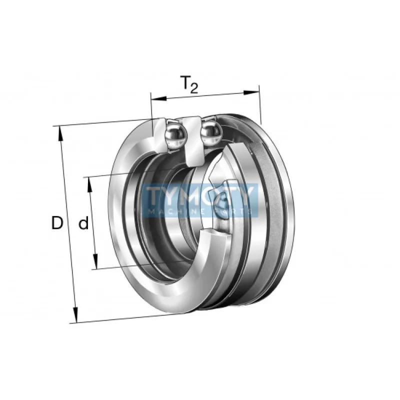 FAG 54205 axiálne guľkové ložisko