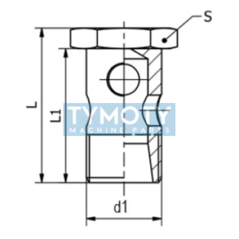 Prietoková skrutka Js15 M22x1,5