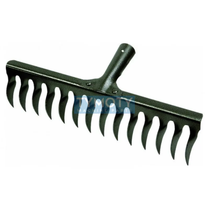 Hrable kovové prevzdušňovacie 16 zubov - bez násady