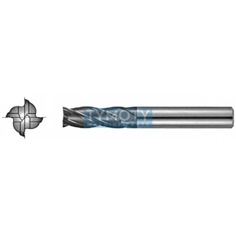 Fréza tvrdokovová, krátka, 4 britá, MASTER, 311-224-1-8X19 TIALN /81580/