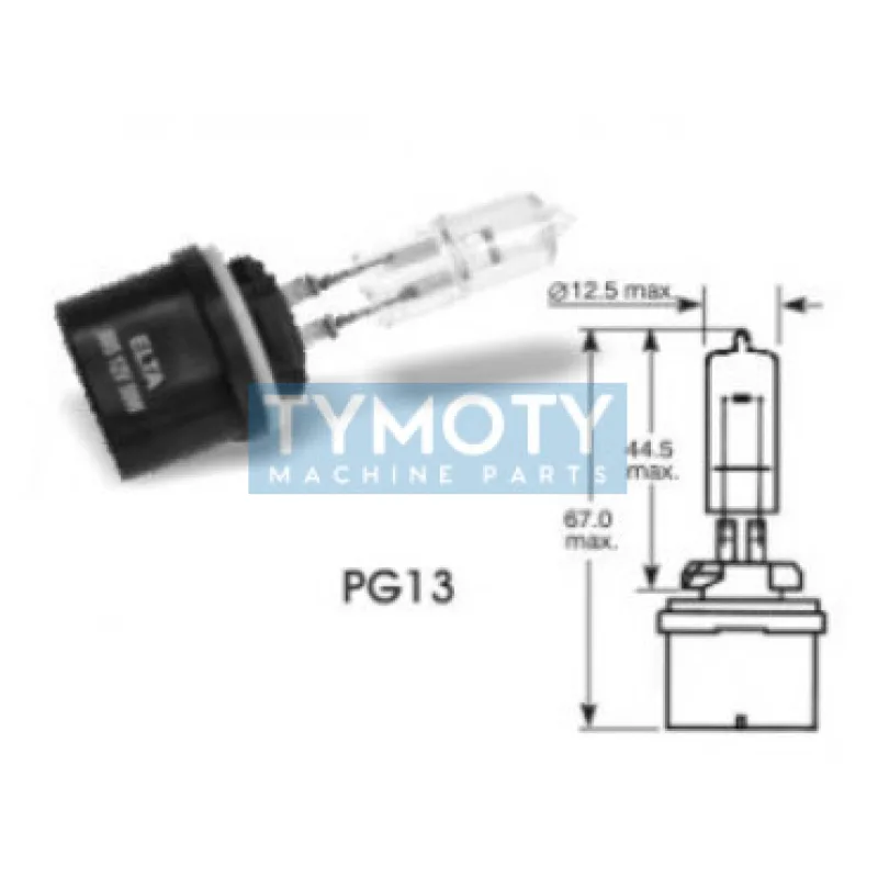 Žiarovka Elta 12V 50W PG13