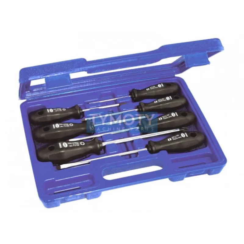 Súprava skrutkovačov v kufri 7 ks ploché/Pz Profi Line, Narex 8624-02