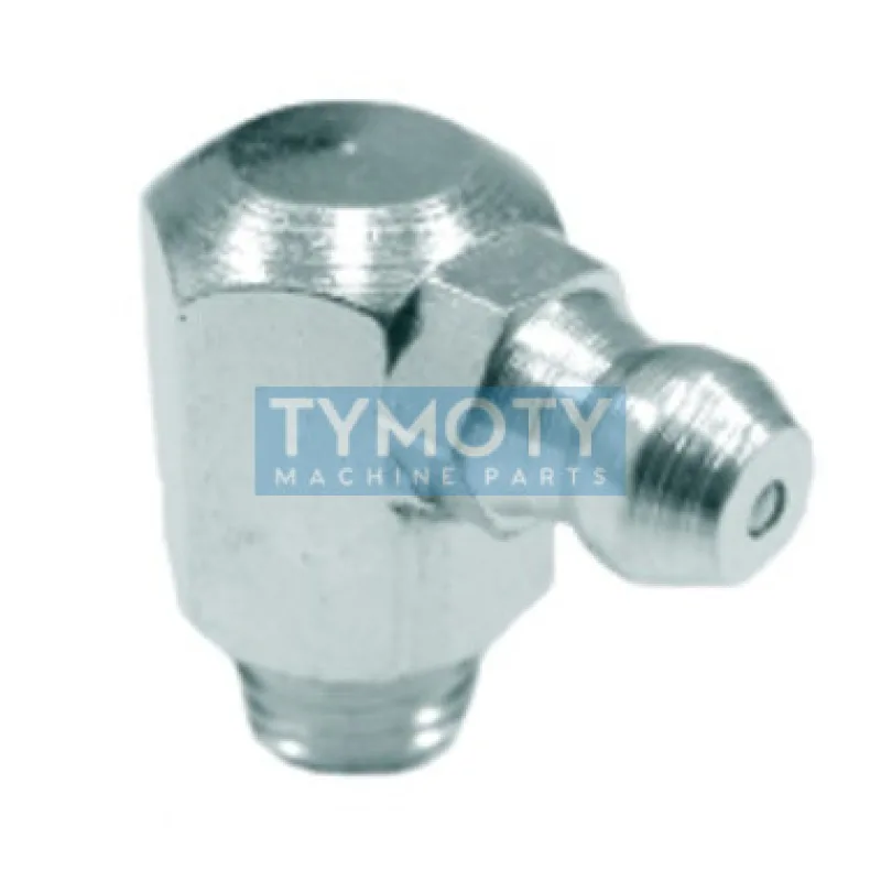 Mazacia hlavica guľová uhlová 90° H3 M10x1 kužeľ