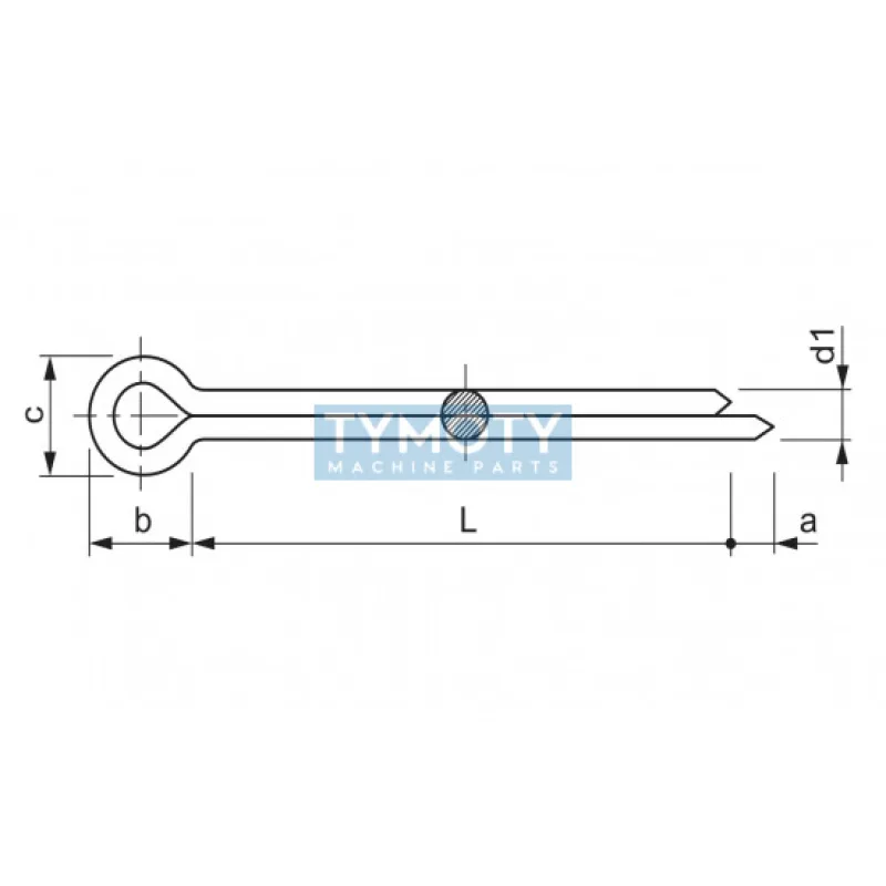 Závlačka DIN 94-4x20 nerez A4