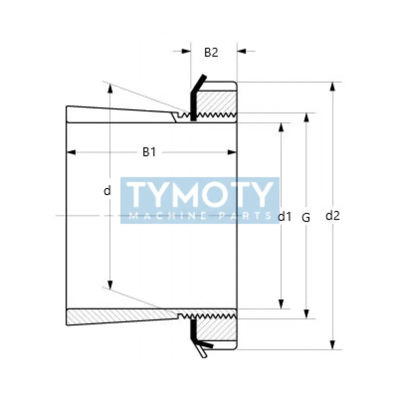 KYSIMEX H 205 upínacie puzdro