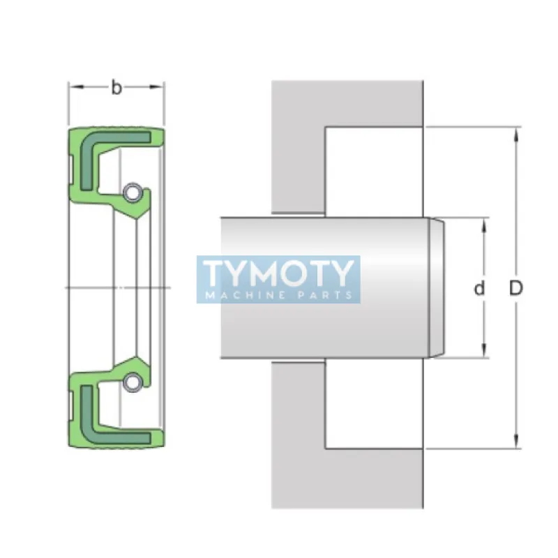 Gufero 65x85x10 (FPM-A) HMS5 V SKF