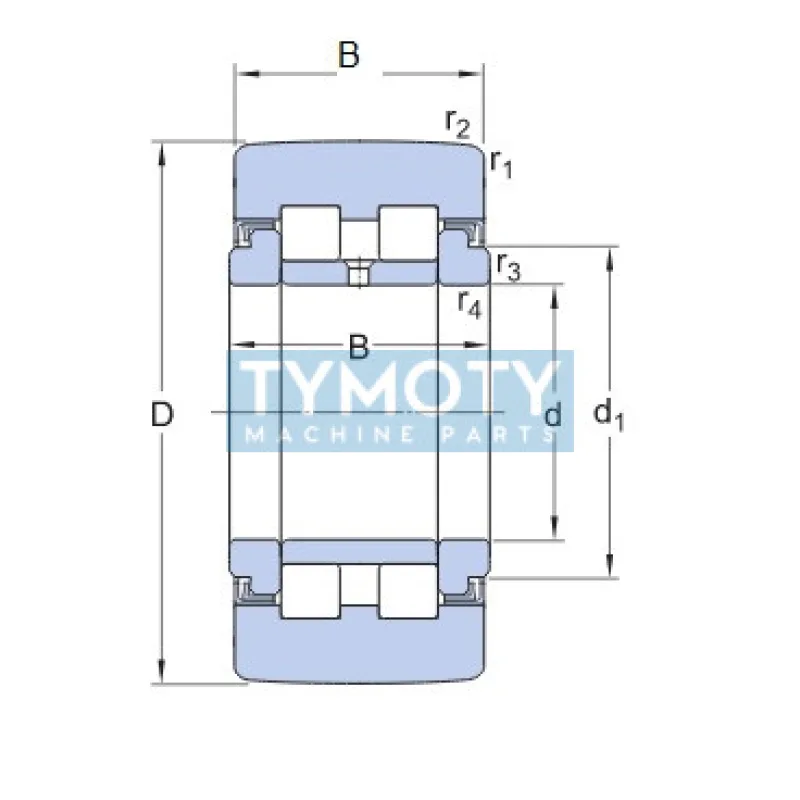 SKF PWTR 2562.2RS pojazdová kladka