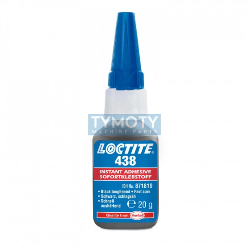 Loctite 438 - 20 g sekundové lepidlo čierne