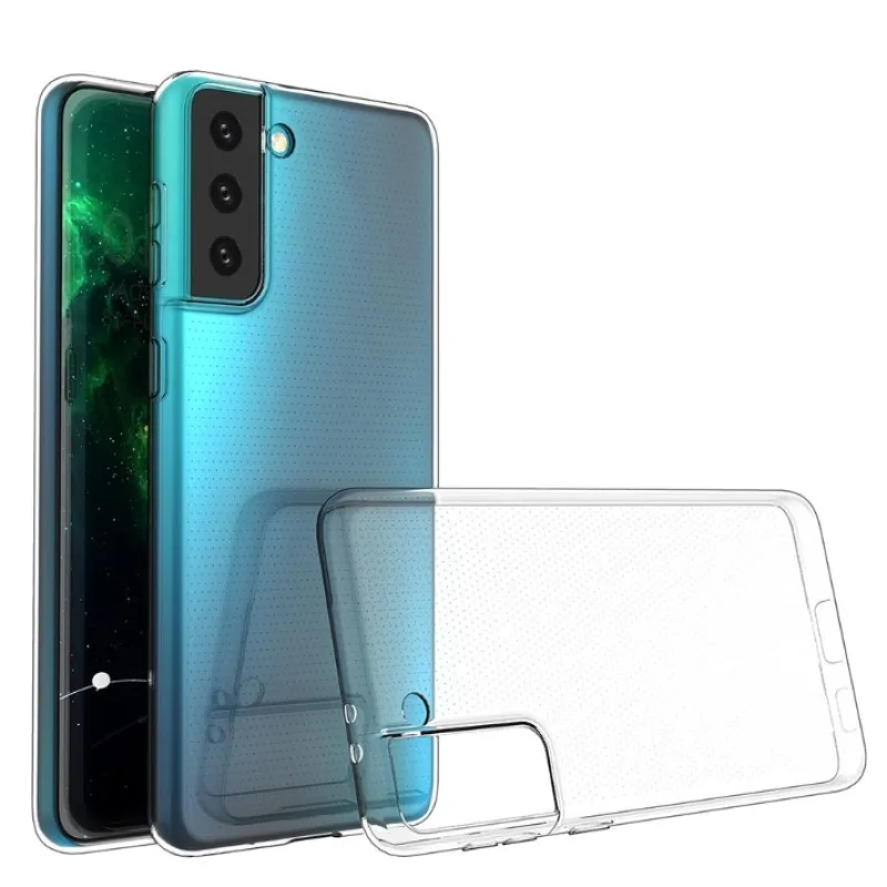 Transparentné Puzdro priesvitné silikónové Samsung G996 Galaxy S21 Plus 5G Farba: Priesvitné 7356