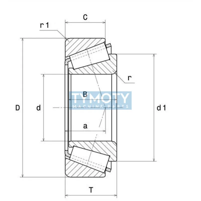 CODEX 37431/37625 kuželíkové ložisko