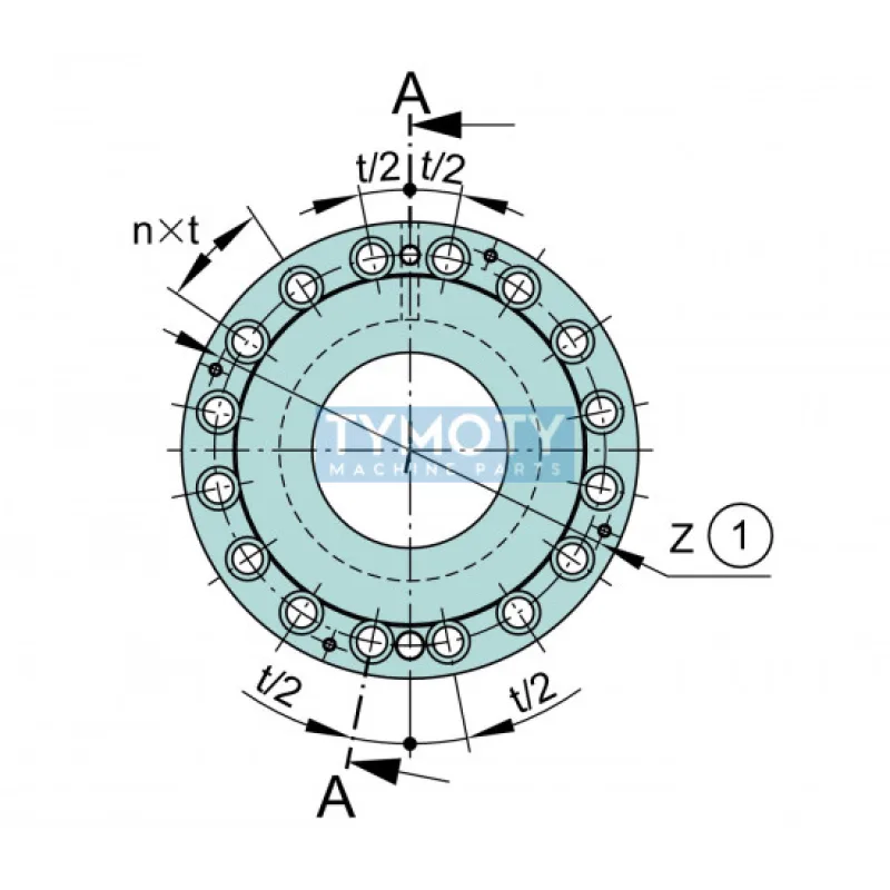 INA ZARF 2068-L-TV-A