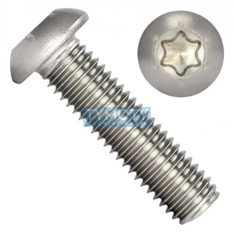 Skrutka s polguľatou hlavou TORX ISO 7380 M8x35 nerez A2