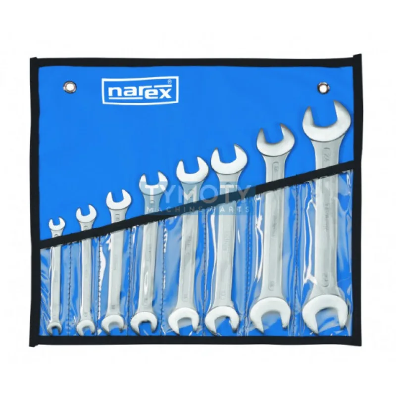 Súprava kľúčov DIN 3110 8 ks (6-24) vo vinylovom puzdre, NAREX 230600.608