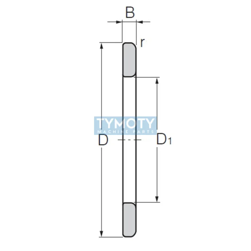 NTN GS 81118 axiálny ložiskový krúžok