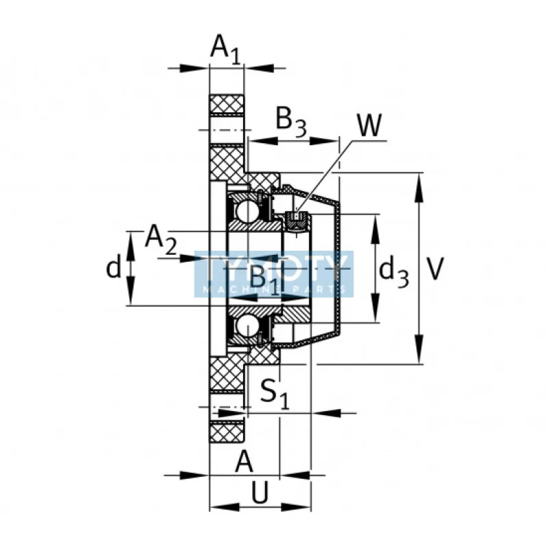 INA PCJT 40-TV-FA125.5