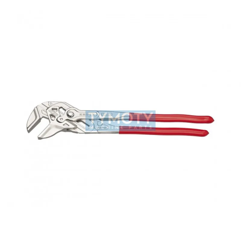 KNIPEX 86 03 400 Kliešťový kľúč XL, plastové návleky, chrómované