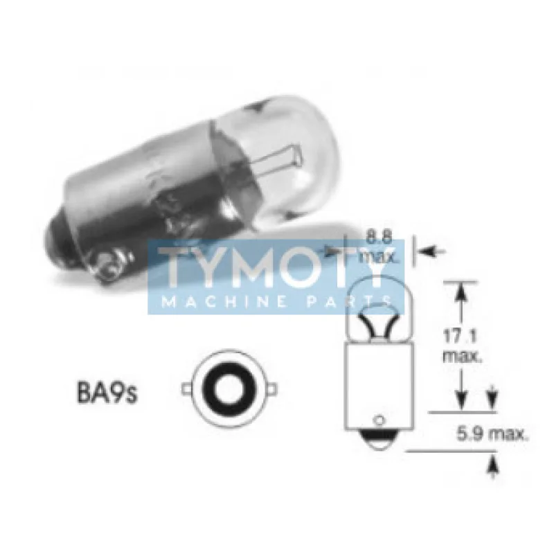 Žiarovka Philips 12V 3W BA9s