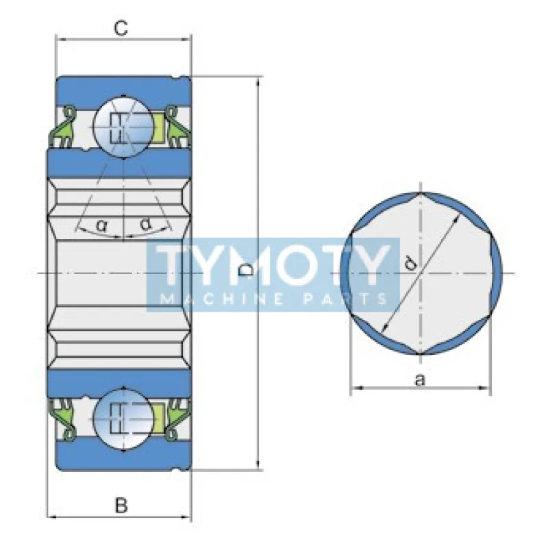 FKL SL 53-014-2T ložisko