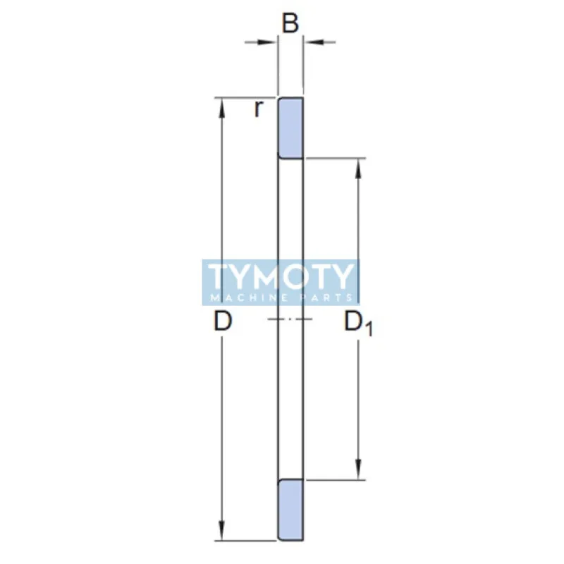 SKF GS 81112 axiálny ložiskový krúžok