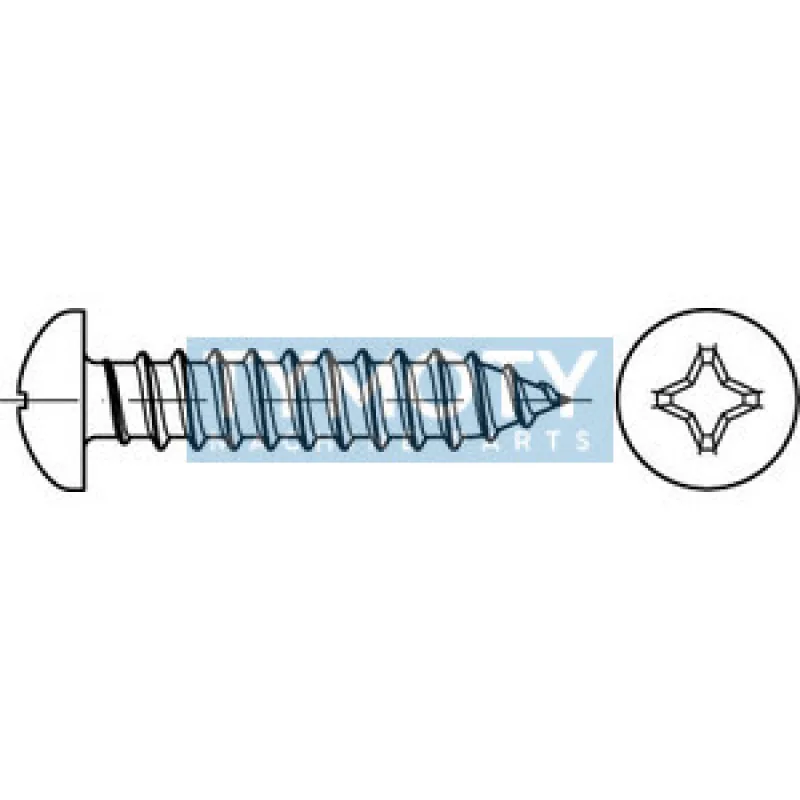 Skrutka samorezná phillips DIN 7981C 4,2x38 pozink