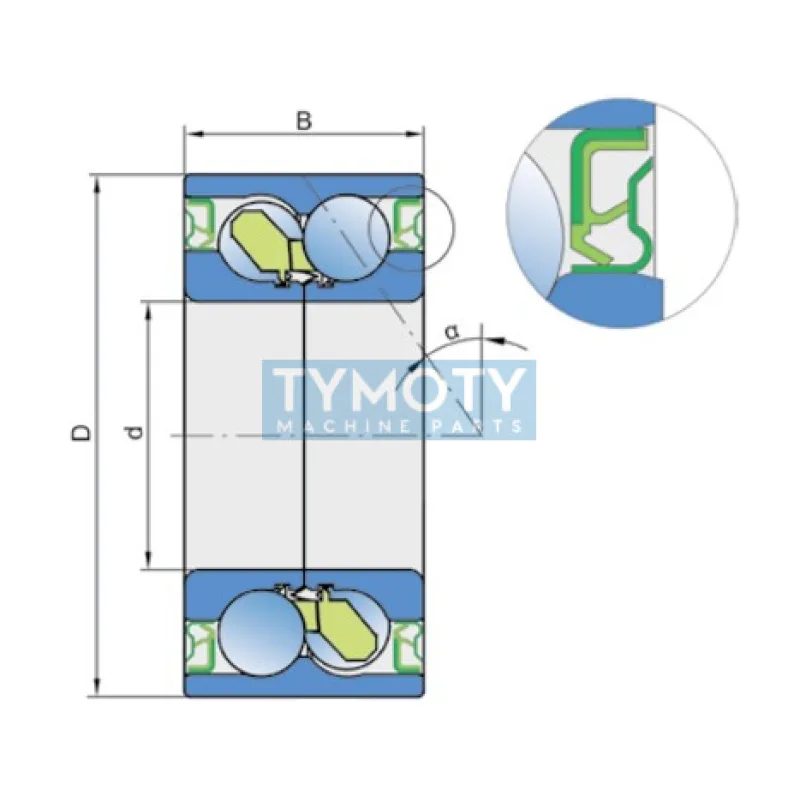 FKL 357234 A upínacie ložisko