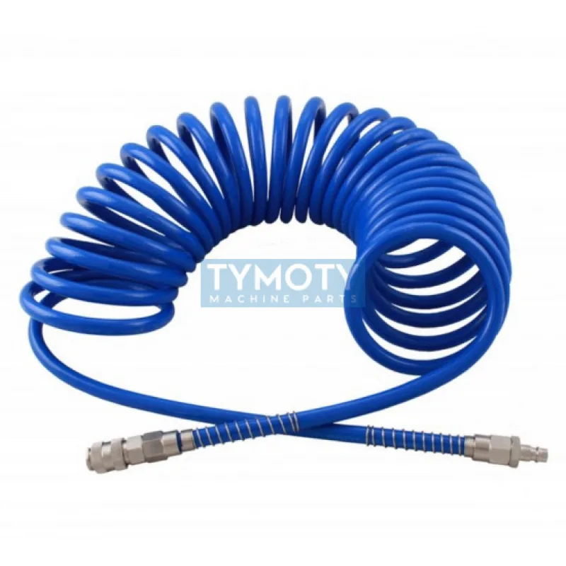 Hadica PU špirálová pre vzduch 12x2-9m + kon.