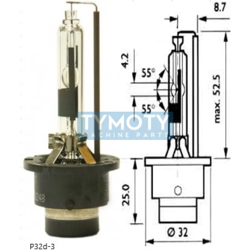 Xenónová výbojka Narva D2R 85V 35W P32d-3