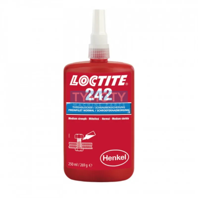 Loctite 242 - 250 ml zaisťovač skrutiek SP